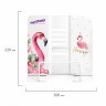 Подставка для книг и учебников ЮНЛАНДИЯ Flamingo металлическая 237573 (1) (93003)