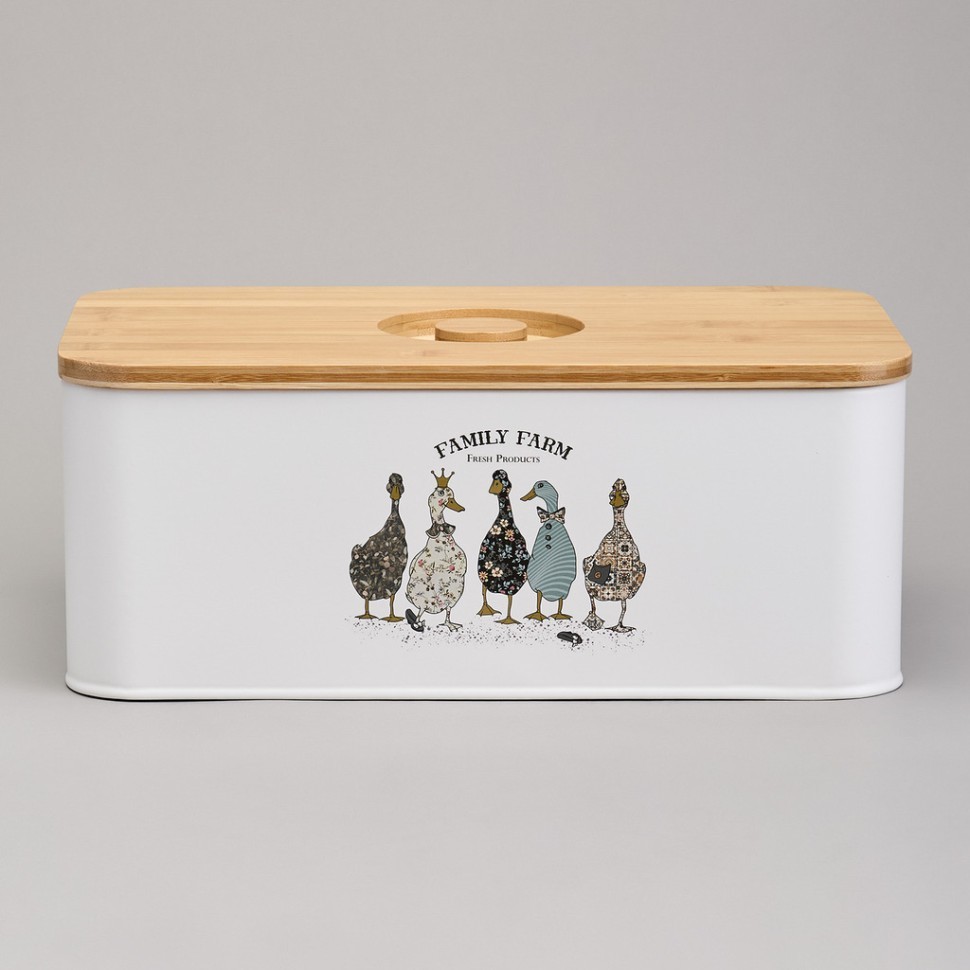 Хлебница agness "family farm" 34*19,5*13,5 см Agness (790-384)