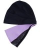 Шапочка для плавания Duplo Black/Lilac, полиамид, для длинных волос (2107263)