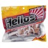 Твистер Helios Credo Four Tail 2,35"/6,0 см, цвет Rusty & White 10 шт HS-20-005 (78116)