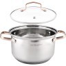 Кастрюля 3,8л нерж/ст с крышкой (9-40457-3,8)