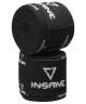 Бинт боксеркий INSANE PRINT, хлопок/нейлон, черный, 3,5 м (2108811)