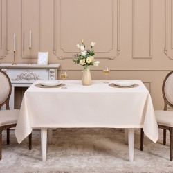 Скатерть 145х220см шампань евроуголок 100% полиэстер SANTALINO (805-027-21)