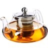 Заварочный чайник 3пр 600мл стек н/с LR (60075)