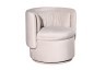 Кресло поворотное велюр кремовый 76*72*71см (TT-00016097)
