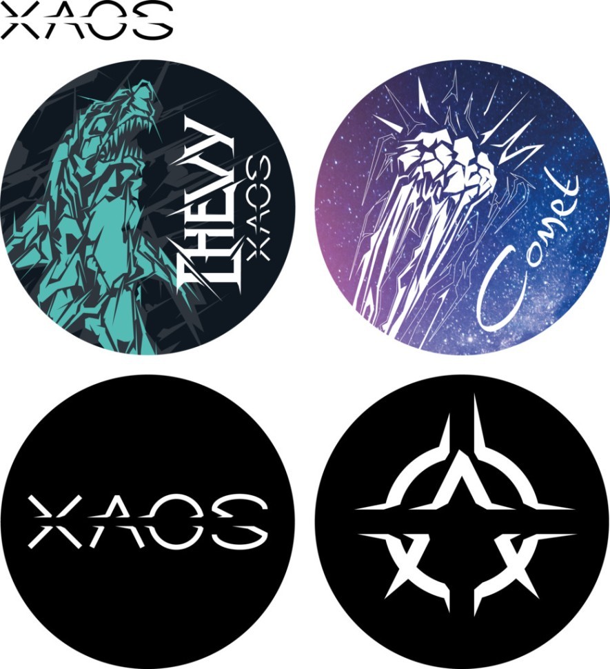 Набор наклеек Chevy, 4 шт. (1391454)