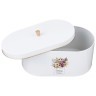 Набор agness "floral mood" 2в1 хлебница 34*20*18 см, банка для сыпучих 12*17,5 см 3 шт Agness (790-377)