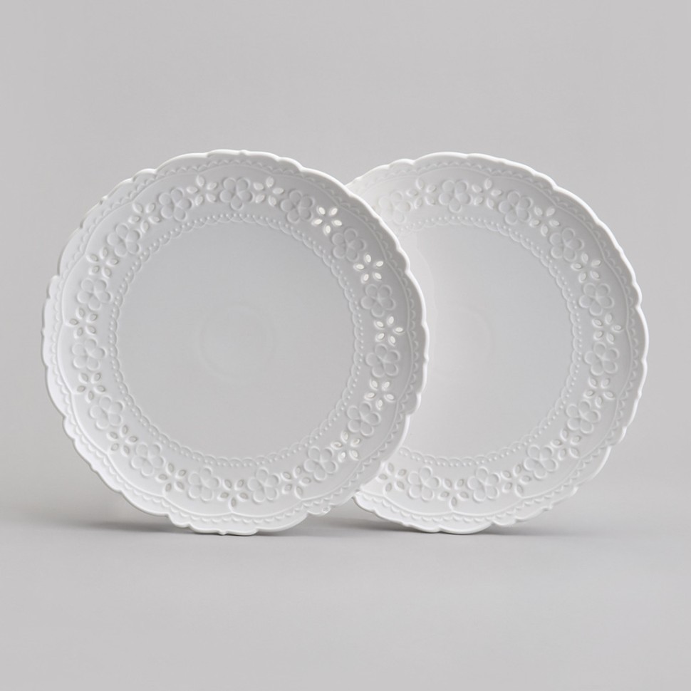 Набор тарелок обеденных lefard "style" 2 шт. 25*2,5 см Lefard (441-059)