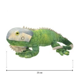 Мягкая игрушка Зелёная игуана, 33 см (K8353-PT)