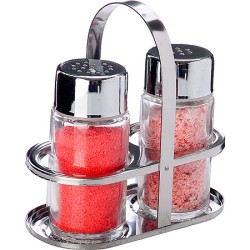 Набор для специй на подставке 3 пр стекло/нерж Mayer&Boch (40493)