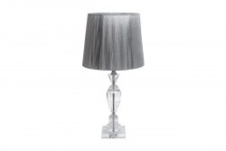 Лампа настольная серебряный плафон 37х10х10 см - TT-00000602