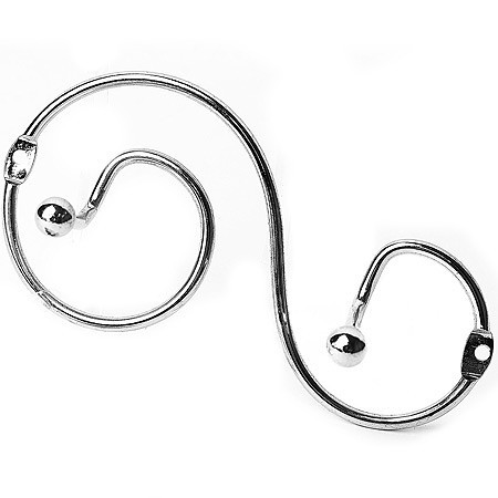 Вешалка - крючок нерж (2кр) (1450)