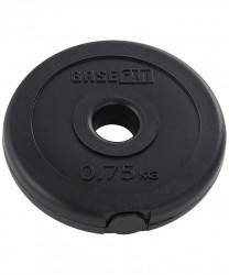 Диск пластиковый BB-203 d=26 мм, черный, 0,75 кг (1483989)