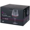 Набор бокалов для вина из 6 штук "tulipa optic" 600мл Bohemia Crystal (674-877)