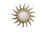 Зеркало декоративное "Солнце" цвет золото d60см (TT-00008977)