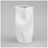 Ваза 11*11*21см цвет: белый Lefard (374-151)
