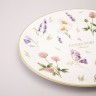 Блюдо овальное agness "flower story" 31,5*25,5*3 см Agness (358-2170)