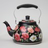 Чайник agness "маки" со встроенным свистком и фильтром 1000 мл Agness (916-410)