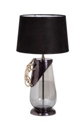 Лампа настольная "Ягуар" плафон черный d34*60,5 см (TT-00010110)