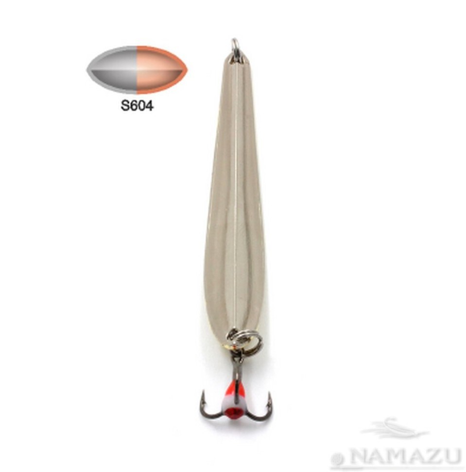 Блесна зимняя Namazu Rocket, 75 мм, 11 г, цвет S604 N-VR11-604 (67859)