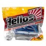 Виброхвост Helios Slash 2,64"/6,7 см, цвет Blue Sparkles & White 10 шт HS-19-026 (77817)