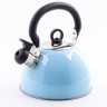 Чайник со свистком 2 л нерж/ст/пластик (625-1)