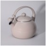 Чайник agness эмалированный со свистком серия "charm", 2,2л Agness (934-603)