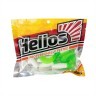 Твистер Helios Credo 2,35"/6,0 см, цвет White & Green 7 шт HS-10-016 (78017)