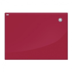 Доска магнитно-маркерная стеклянная 60x80 см красная 2х3 Office 236540 (1) (89625)
