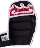 Перчатки для MMA-0067, к/з, черные/красные (9421)