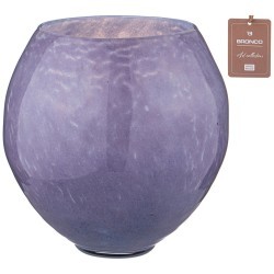 Ваза шар bronco "art collection" violet высота 21см Bronco (280-100)