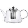 Заварочный чайник 3пр 850мл стек н/с LR (60077)