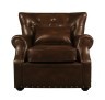 Мягкое кожаное кресло Люкс в кабинет KS-998-1-ET