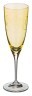 Набор бокалов для шампанского из 6 шт. "кейт" 220 мл..высота=23 см. Bohemia Crystal (674-488)
