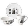 Набор посуды lefard "котики" 3 пр. (358-2403) 