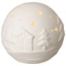 Фигурка "шар-ночник" с led-подсветкой 11,8*11,8*10,4 см Lefard (146-2322)