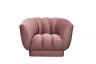 Кресло Fabio велюр розовый Colton 007-ROS 104*96*74см - TT-00011012