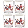 Набор стаканов из 4-х шт. "снегири" 320 мл Lefard (887-445)