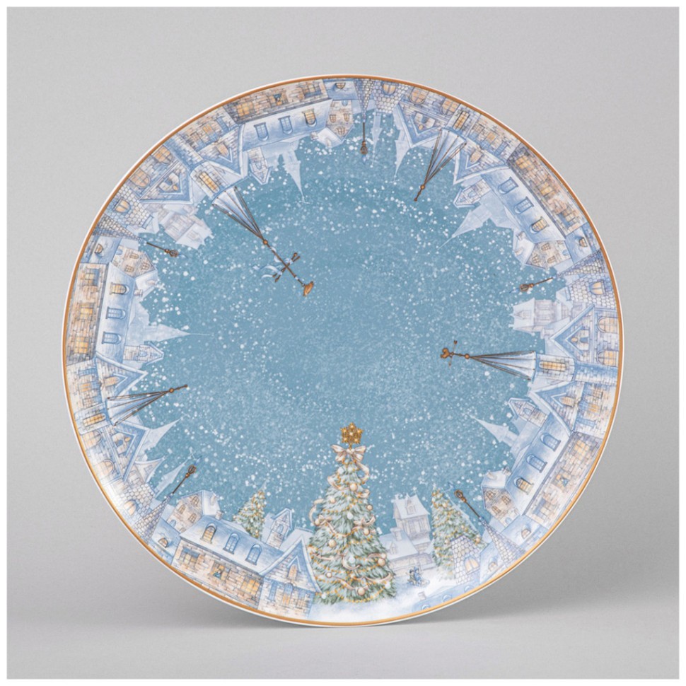 Тарелка обеденная lefard "снежная королева" 25,5 см Lefard (590-629)