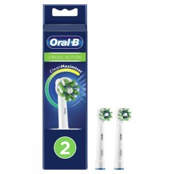 Насадки для электрической зубной щетки к-т 2 шт ORAL-B Орал-би Cross Action EB50 608720 (1) (95702)