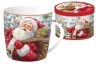 Кружка Дед Мороз с подарками в мет.коробке - EL-R0117_CTSS_4 Easy Life (R2S)