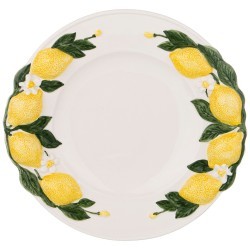 Блюдо круглое "лимоны" диаметр 36см Annaluma (628-713)