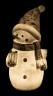 Фигурка с подсветкой "снеговик" высота=36 см. (кор=6шт.) Lefard (174-371)