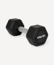 Гантель гексагональная STARFIT DB-301PRO 5 кг, обрезиненная, черный (2115109)