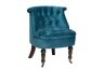 Кресло велюр сине-зеленый 46*61*70см ножки т-кор. - TT-00000546