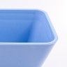 Хлебница с разделочной доской-крышкой, голубая (04-043-B)