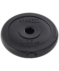 Диск пластиковый BB-203 d=26 мм, черный, 1,25 кг (1483991)