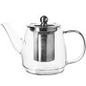 Заварочный чайник 3пр 600мл стек н/с LR (60071)