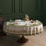 Скатерть круглая "золотая курочка" 220см, 100% хлопок, твил с пропиткой Lefard (850-767-29)