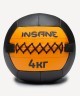 Медбол INSANE IN24-WB100, 4 кг, оранжевый (2111036)